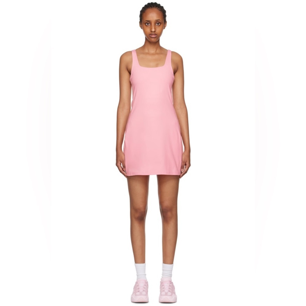 🎀SSENSE GIRLFRIEND COLLECTIVE XL pink sporty Tommy dress